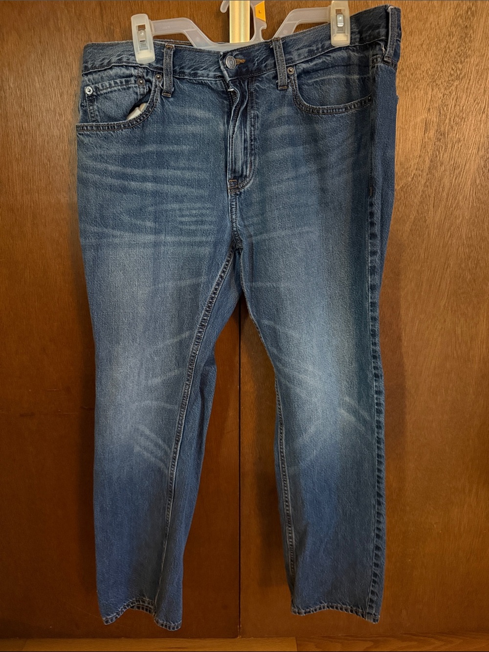 Old Navy Men's Slim Fit Jeans in Medium Blue Wash